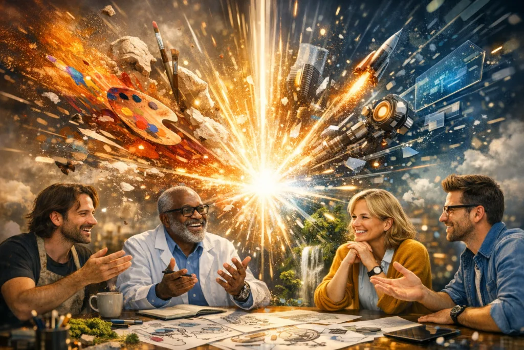 interdisziplinär kreativ