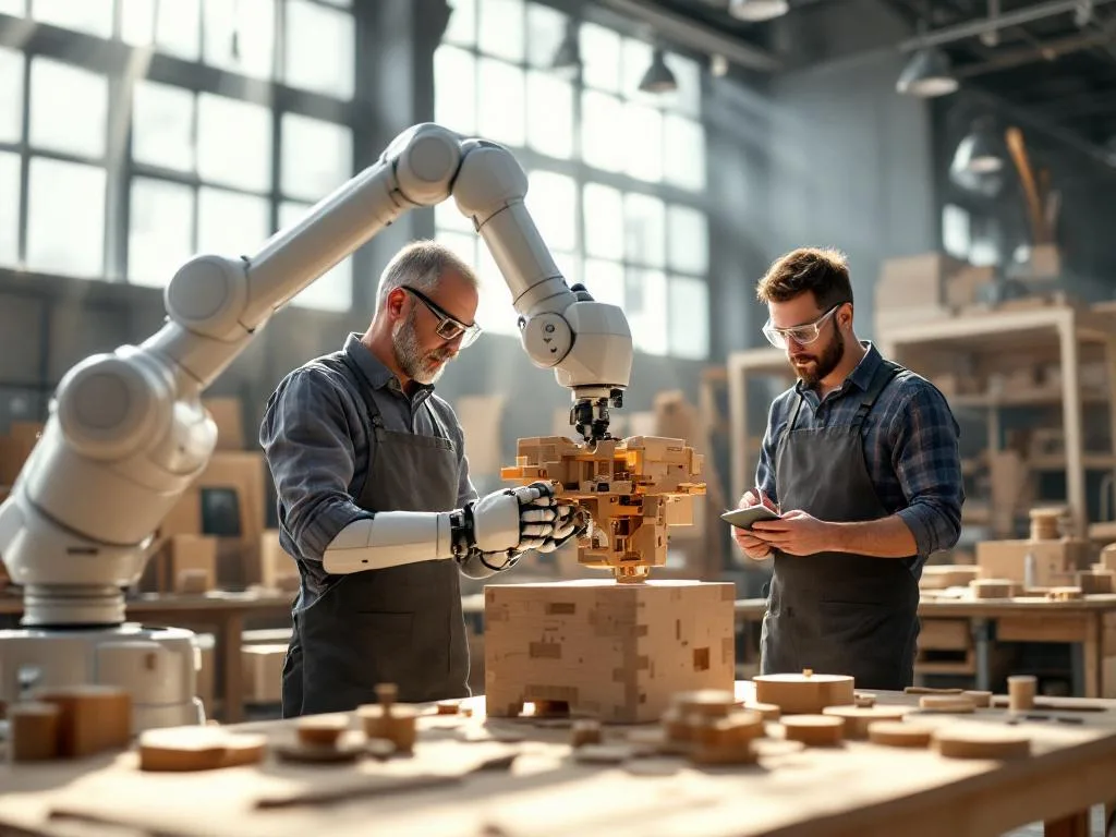 🔨 KI-Robotik im Handwerk: Warum deine Hände 2026 wertvoller sind als je zuvor