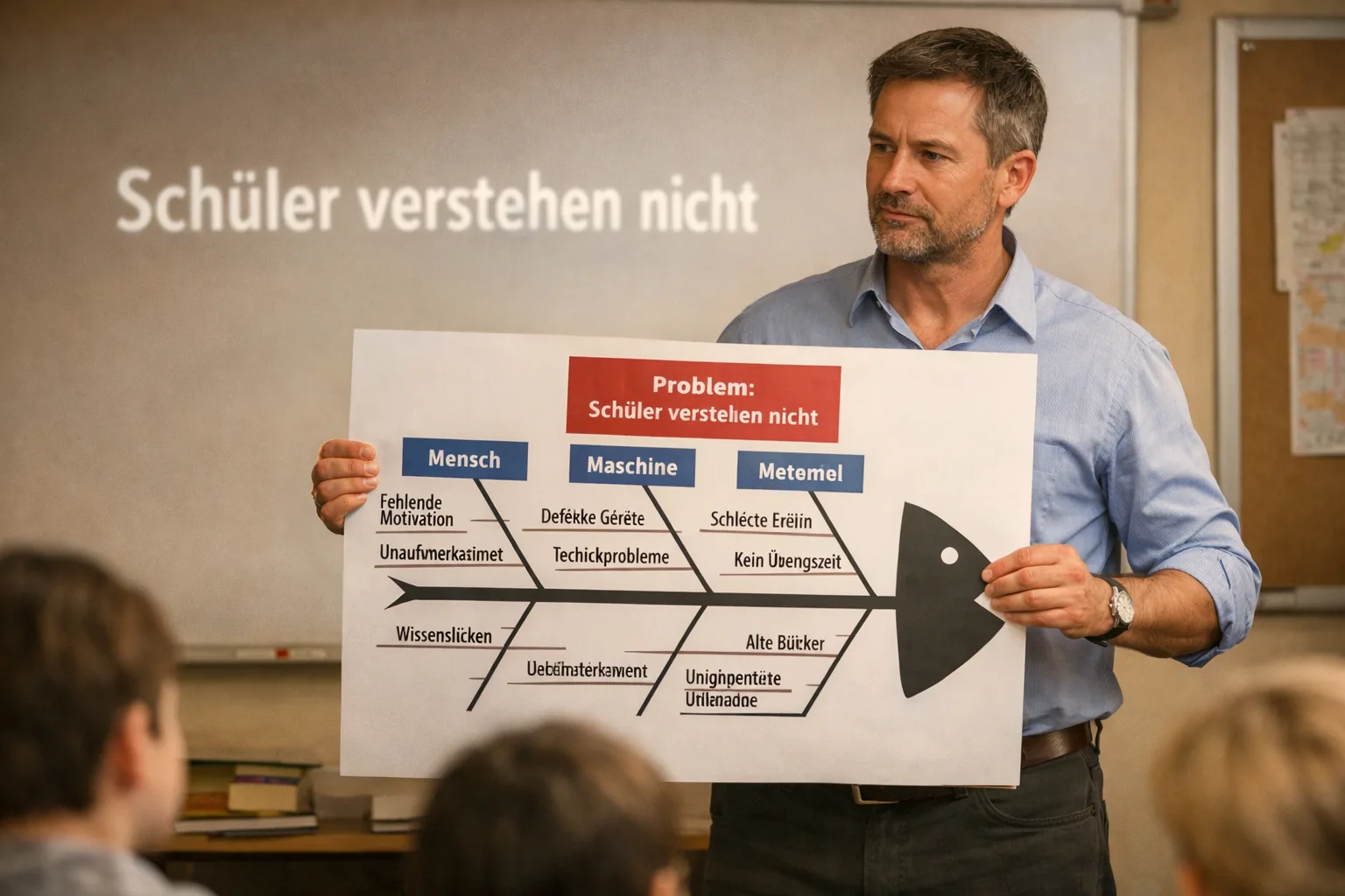 Ishikawa Methode: Warum du das Problem nicht an der Oberfläche löst – und wie die Fischgräte dir die Wurzeln zeigt 2 Ishikawa Methode: Warum du das Problem nicht an der Oberfläche löst – und wie die Fischgräte dir die Wurzeln zeigt