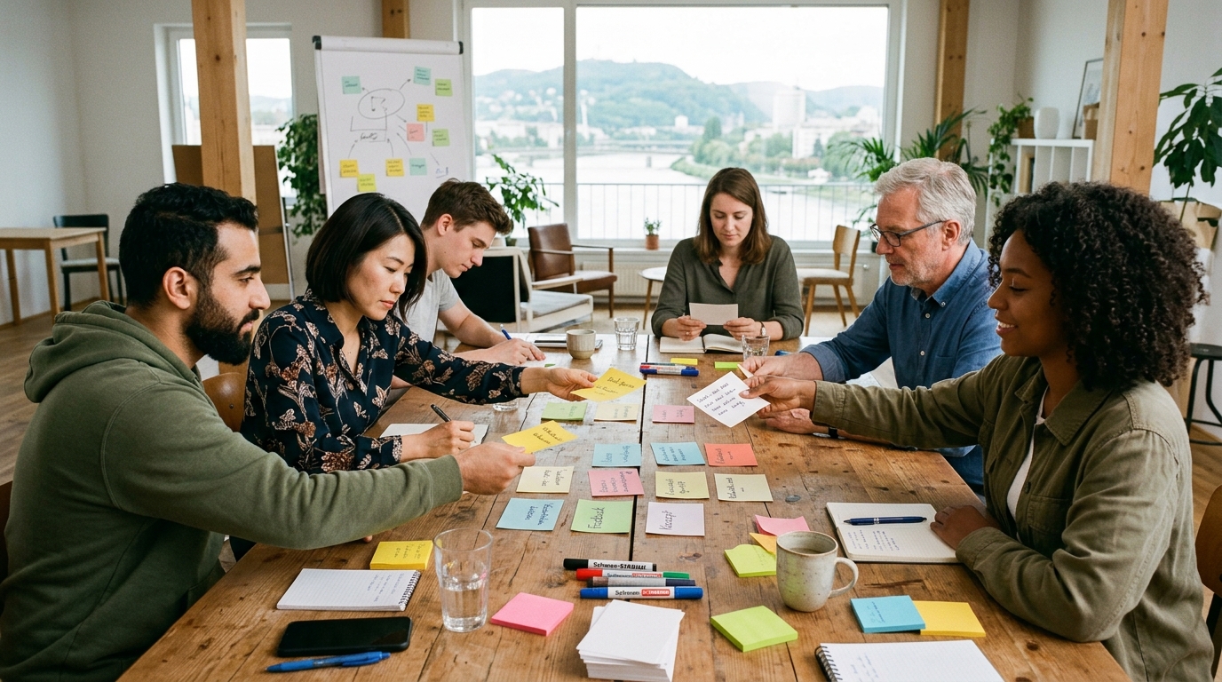 Brainwriting: Ideen entwickeln, ohne dass die Lautesten gewinnen